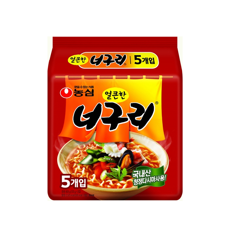 NONGSHIM Neoguri Spicy 120g x 5p x 8