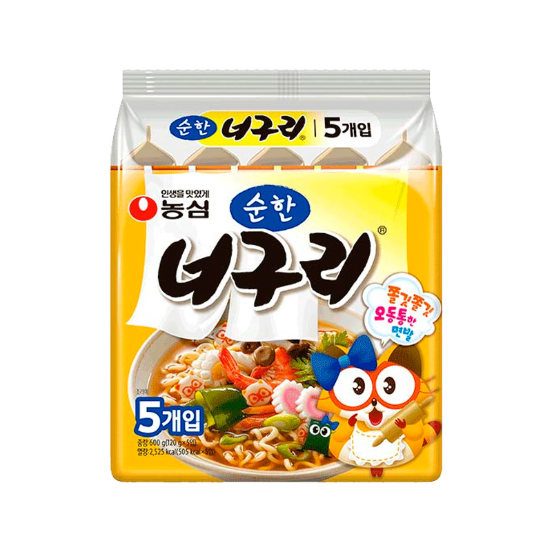 NONGSHIM Neoguri Mild 120g x 5p x 8