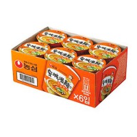 NONGSHIM Ansungtangmyun Cup 66g x 6p x 1