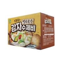 IGA Noodle Anchovy Broth Potato Starch hand Cut Noodle 184g x 6