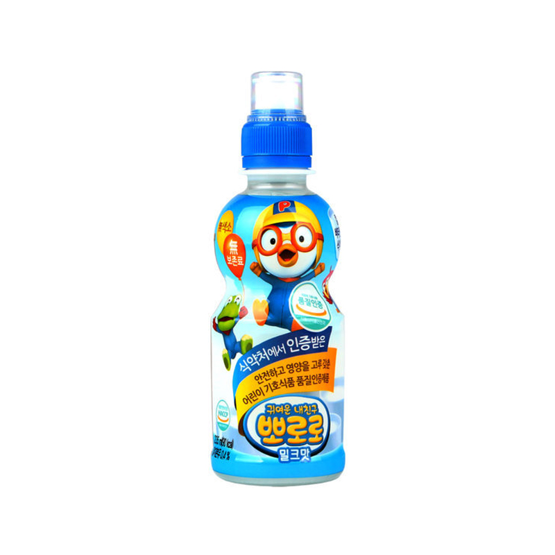 PALDO Pororo Kids Beverage Milk Flavor 235ml x 24