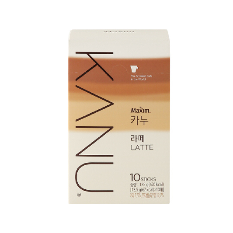 DONGSUH Maxim Kanu Latte 13.5g x 10p x 10