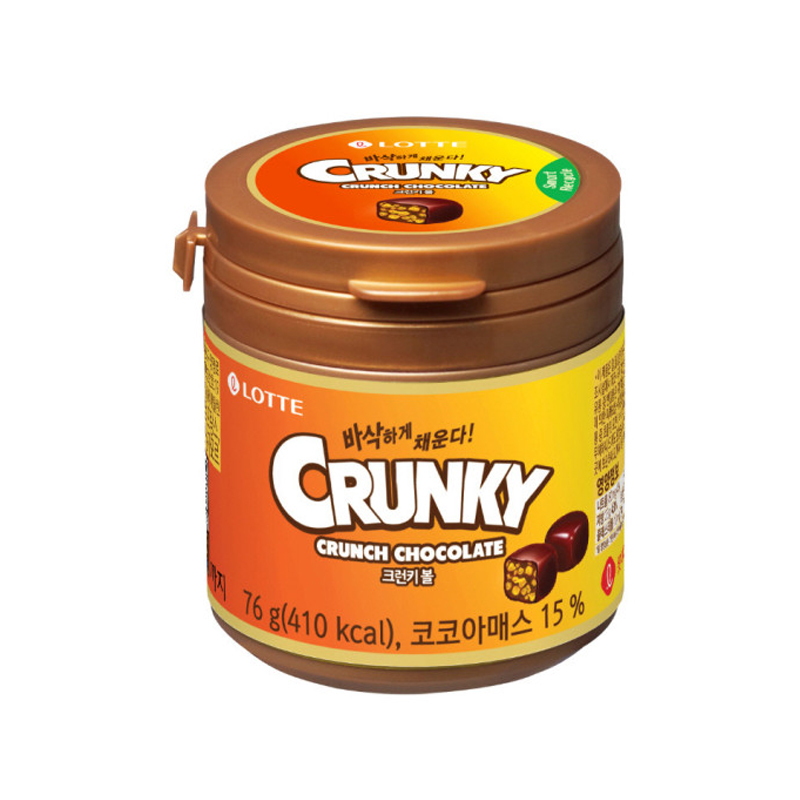 LOTTE Crunky Ball 76g x 24