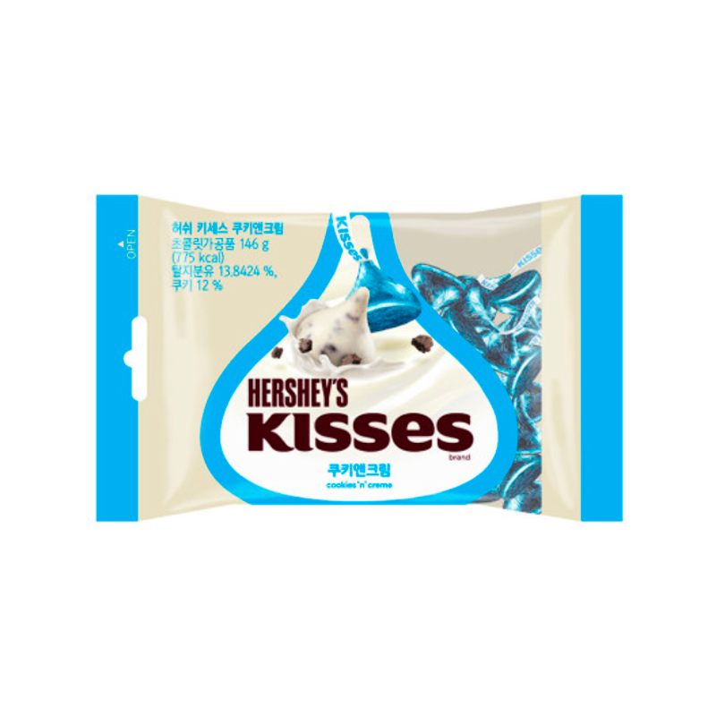 HERSHEY'S Kisses Bong Cookie and Cream 146g x 10