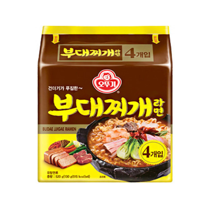 OTTOGI Budaejjigae Ramen 130g x 4p x 8