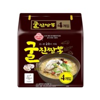 OTTOGI Real Oyster Seafood Ramen 130g x 4p x 8