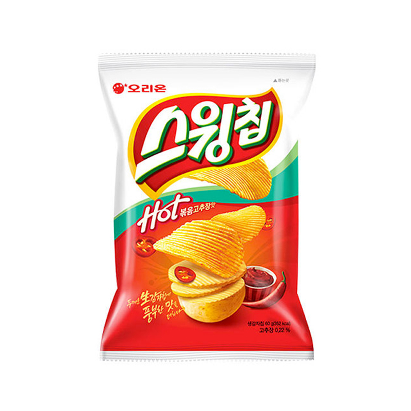 ORION Swing Chip Stir-Fried Red Pepper Paste 60g x 20