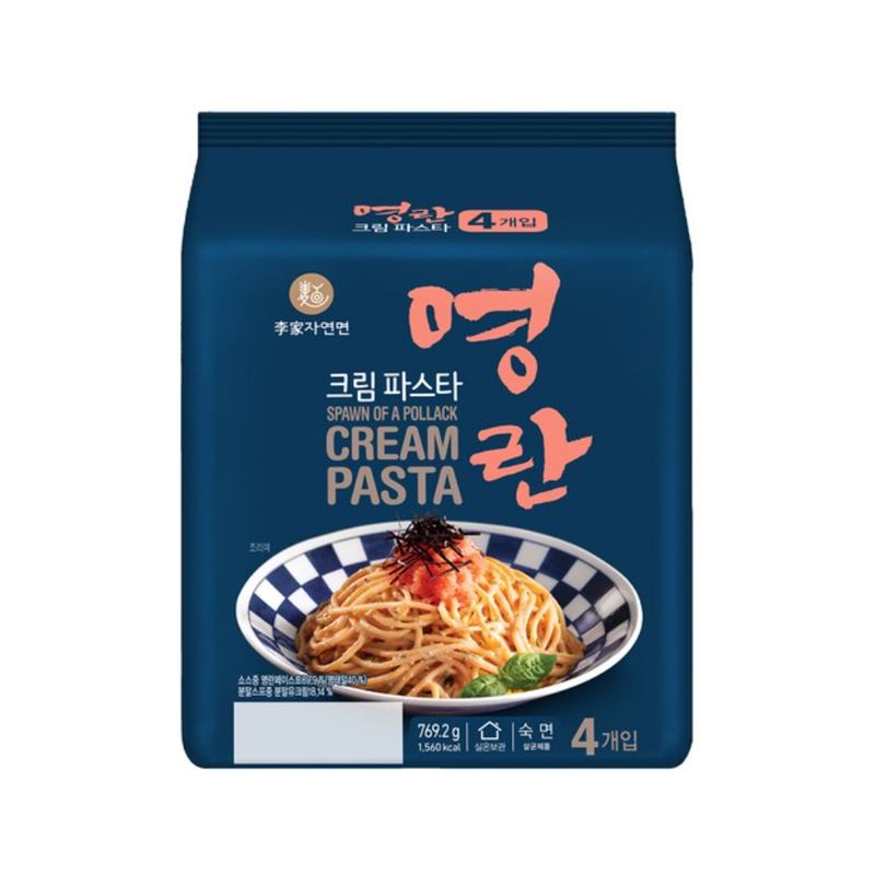 IGA Natural Noodle Spawn of a Pollack Cream Pasta 192.3g x 4p x 8