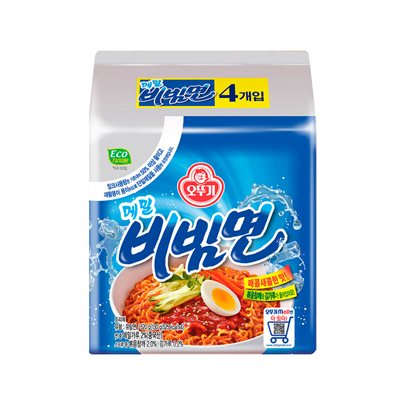 OTOKI Buckwheat bibim Ramyon 130g x 4p x 8