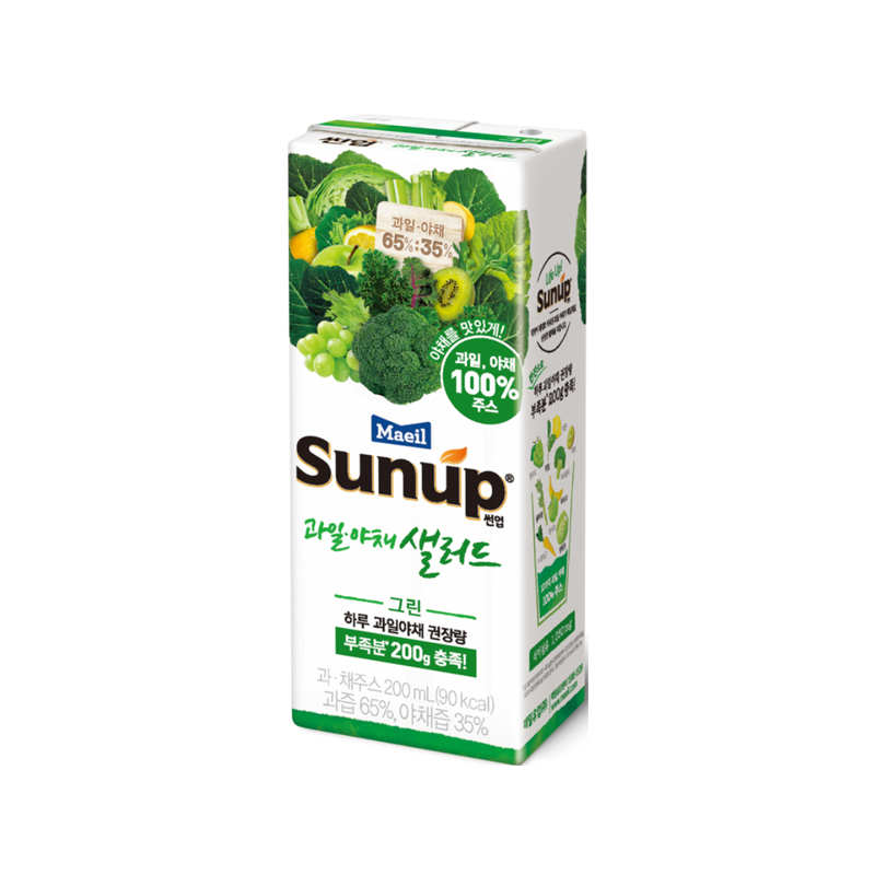 MAEIL Sunup Fruit and Vege Salad Green 200ml x 24