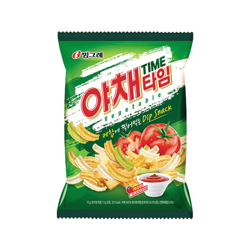 BINGGRAE Vegetable Time Snack 70g x 16