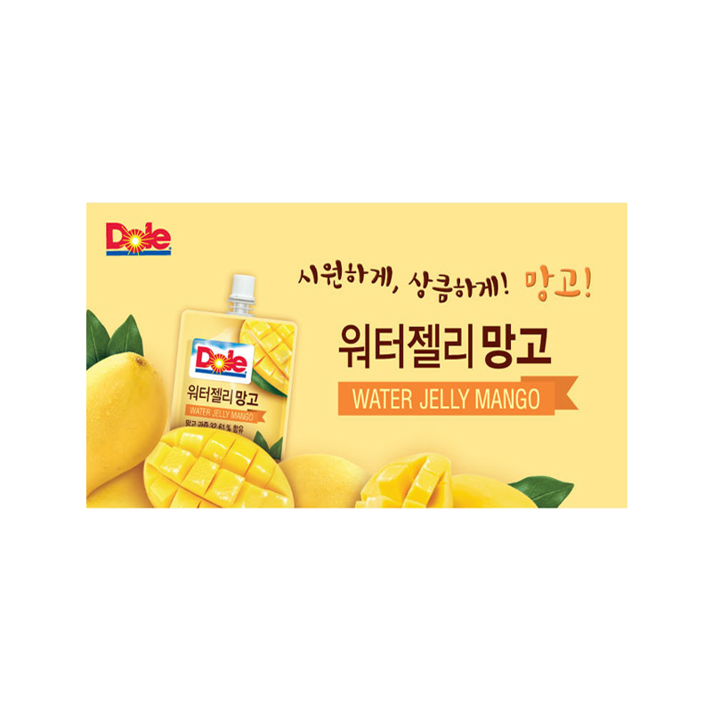 DOLE Water Jelly Mango 130ml x 10p x 3