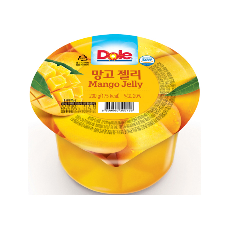 DOLE Cup Jelly Mango 200g x 6