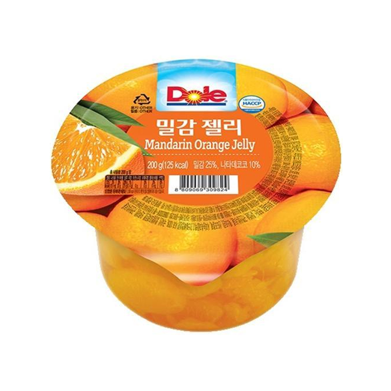 DOLE Cup Jelly Persimmon 200g x 6