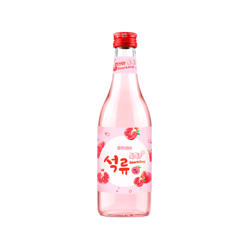 MUHAK Good Day Soju TokTok Sparkling Pomegranate Alc. 7% 360ml x 20