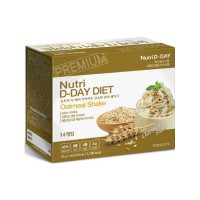 NUTRY D Day Diet Shake Oatmeal 25g x 14p x 20