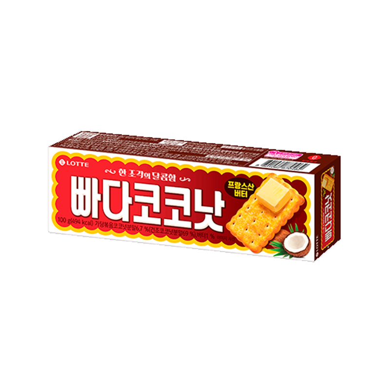 LOTTE Butter Coconut 100g x 30