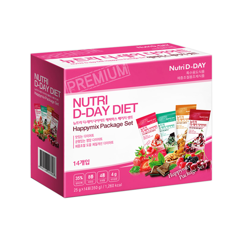 NUTRY D Day Diet Shake Happy Mix 25g x 14p x 20