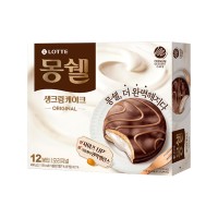 LOTTE Monshell Fresh Cream Original 408g x 8