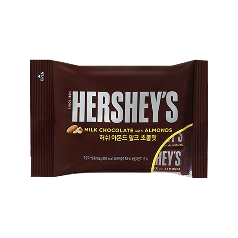 HERSHEY'S Almond Chocolate Snack Size 165g x 10