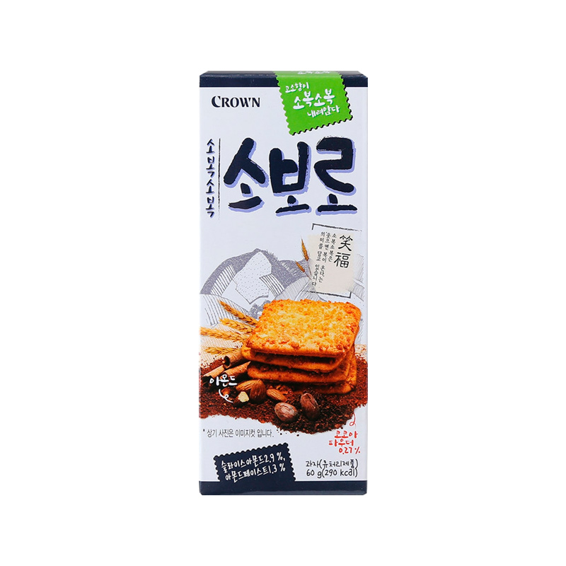 CROWN Streusel Cookie 60g x 24