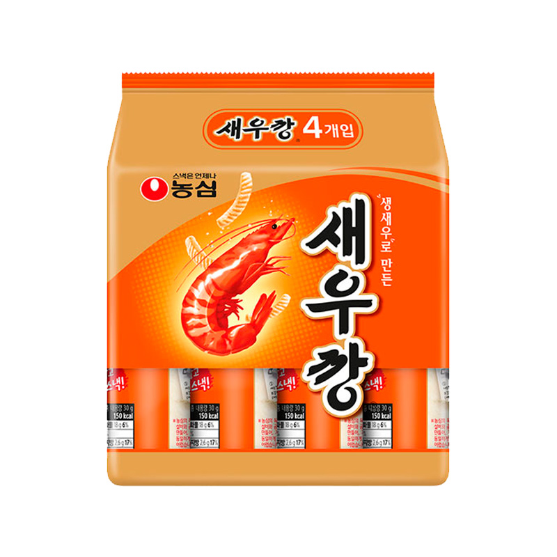 NONGSHIM Shrimp Snack Mini 30g x 4p x 8