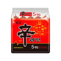 NONGSHIM Shin Ramen 120g x 5p x 8