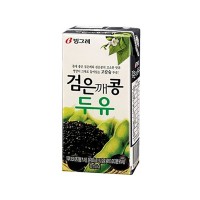 BINGGRAE Blackbean & Black Sesame Milk (R) 190ml x 24