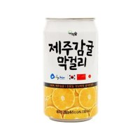 WOORISOOL Sparkling Tangerine Makgeolli CAN Alc. 6% 350ml x 24