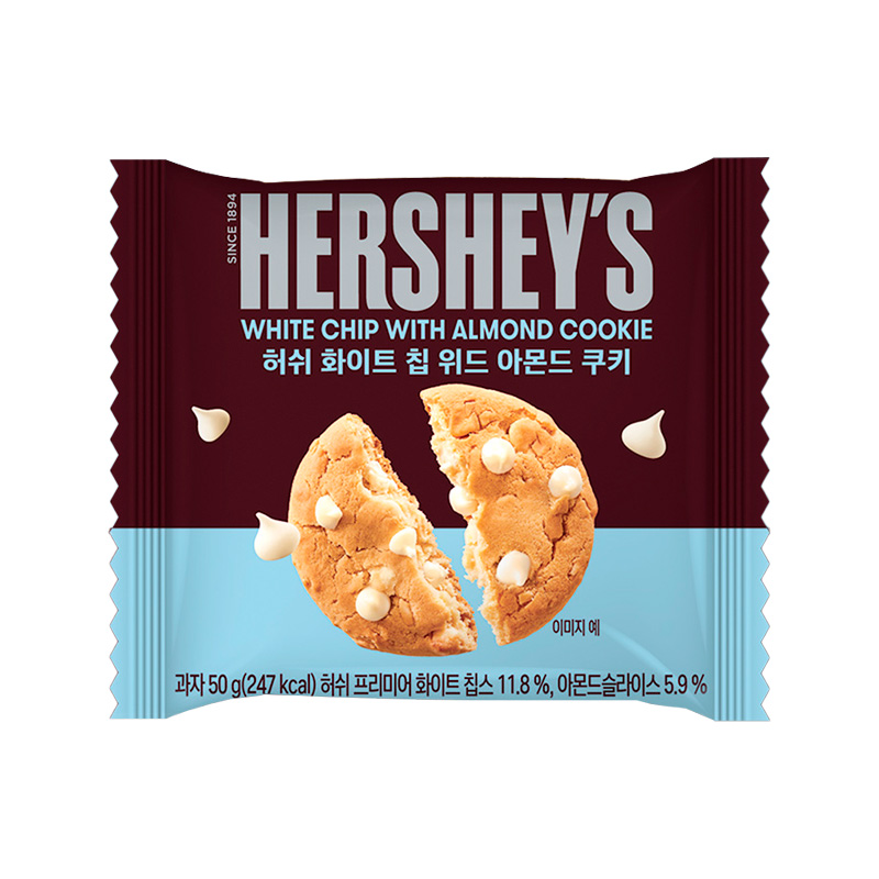 HERSHEY'S White Chip with Almond Cookie 50g x 60