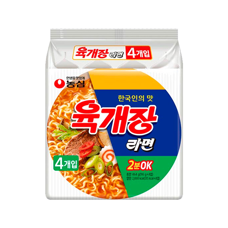 NONGSHIM Yukejang Ramen 116g x 4p x 8