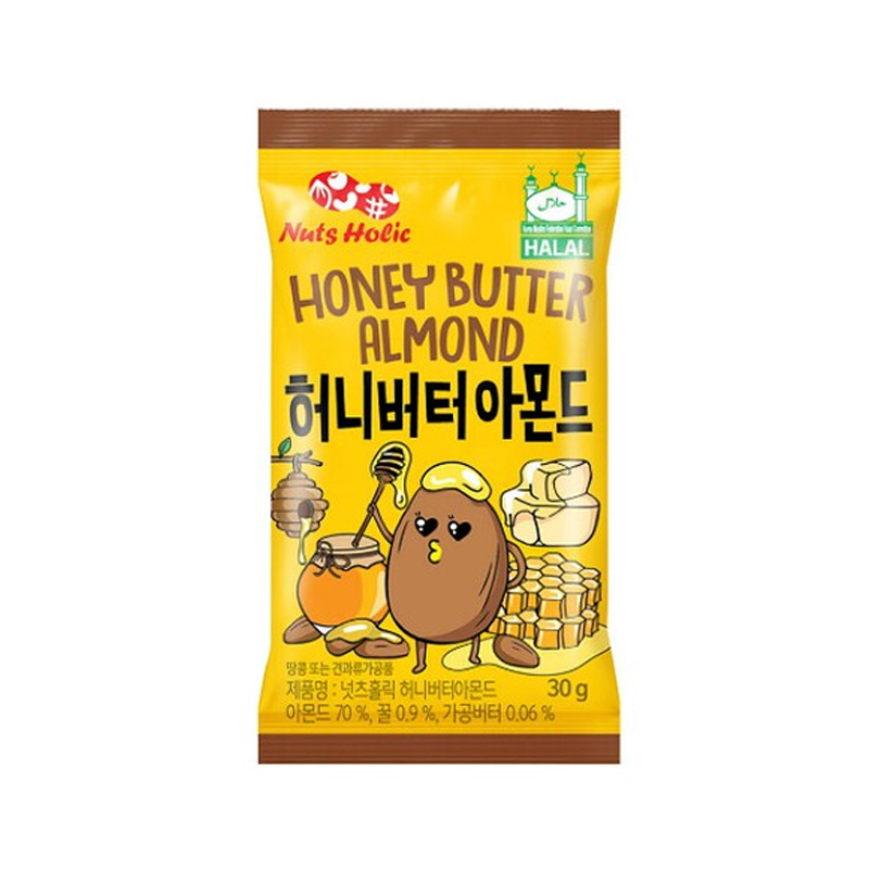 SUNMYUNG Nuts Holic Honey Butter Almond 30g x 160