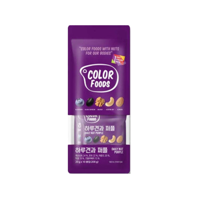 SUNMYUNG Sunnuts Color Food Daily Nut Purple 20g x 10p x 15