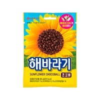 LOTTE Sunflowers Seed coated with Chocolate 80g x 20