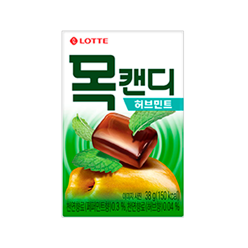 LOTTE Throat Candy Herb Power 38g x 96