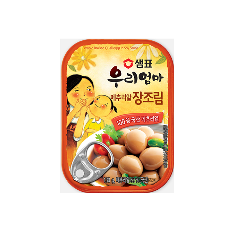 SEMPIO My Mom's Soy Sauce Braised Quail Eggs 130g x 30