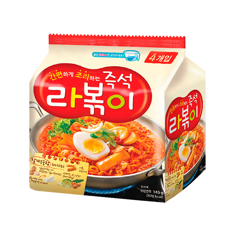 PALDO Rabokki Noodle 145g x 4p x 8