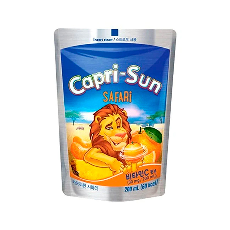 NONGSHIM Capri-Sun Safari 200ml x 20