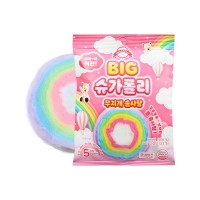 SUGAROLLY Big Rainbow Cotton Candy 10g x 60