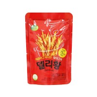 BADASORI DeliHwang Dried Pollack Snack Spicy Flavor 20g x 20