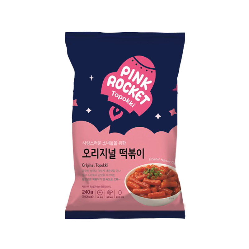 YOUNGPOONG Pink Rocket Original Tteokbokki Pack 240g x 24