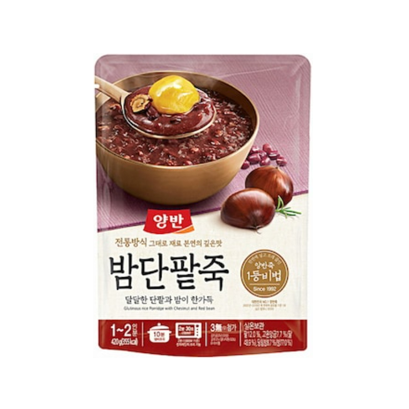 DONGWON Yangban Chestnut Red Bean Porridge 420g x 20