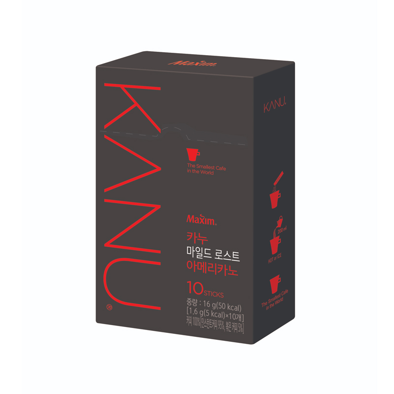 DONGSUH Maxim Kanu Mild Roast Americano 1.6g x 10p x 10