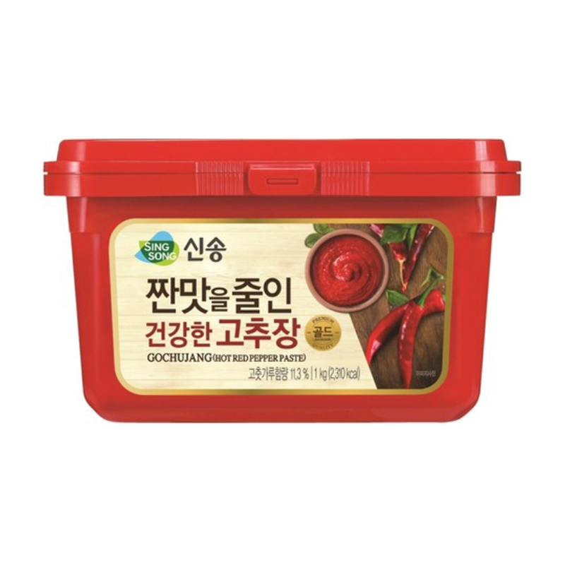 SINGSONG Red Pepper Paste Less Sodium 1000g x 12