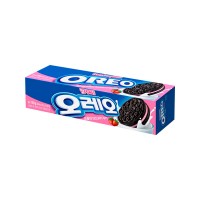 DONGSUH Oreo Chocolate Sandwich Cookie Strawberry Cream 100g x 24