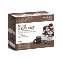 NUTRY D Day Diet Shake Cookie and Cream 25g x 14p x 20