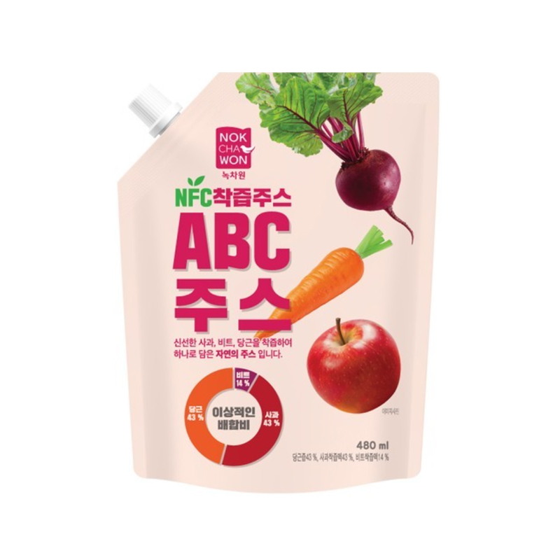 NOKCHAWON NFC ABC JUICE 480ml x 12