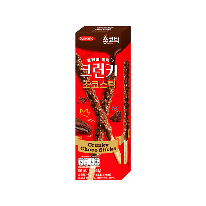 SUNYOUNG Crunky Choco Stick 54g x 32