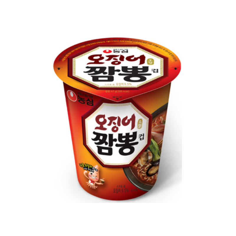 NONGSHIM Squid Champong Noodle Cup 67g x 30