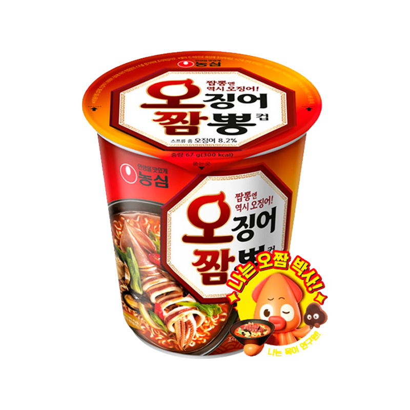 NONGSHIM Squid Champong Noodle Cup 67g x 30